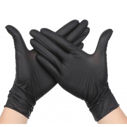 Γάντια Νιτριλίου Eco Μαύρα (100 τεμ) Small