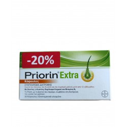 Priorin Extra Κάψουλες (30 τεμ) Sticker -20%