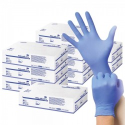 Γάντια Νιτριλίου Hartmann Fino Μπλε (150 τεμ)- Large