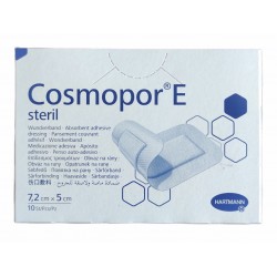 Γάζα Αυτοκόλλητη Cosmopor E 7,2cm x 5cm (10τεμ)