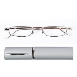 Γυαλιά Διαβάσματος Optic Plus B002 Ασημί (1,50 Βαθμών)